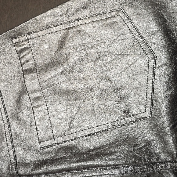 SOFIE THE LABEL Women's Sz S Silver Copper Pants - Picture 7 of 8